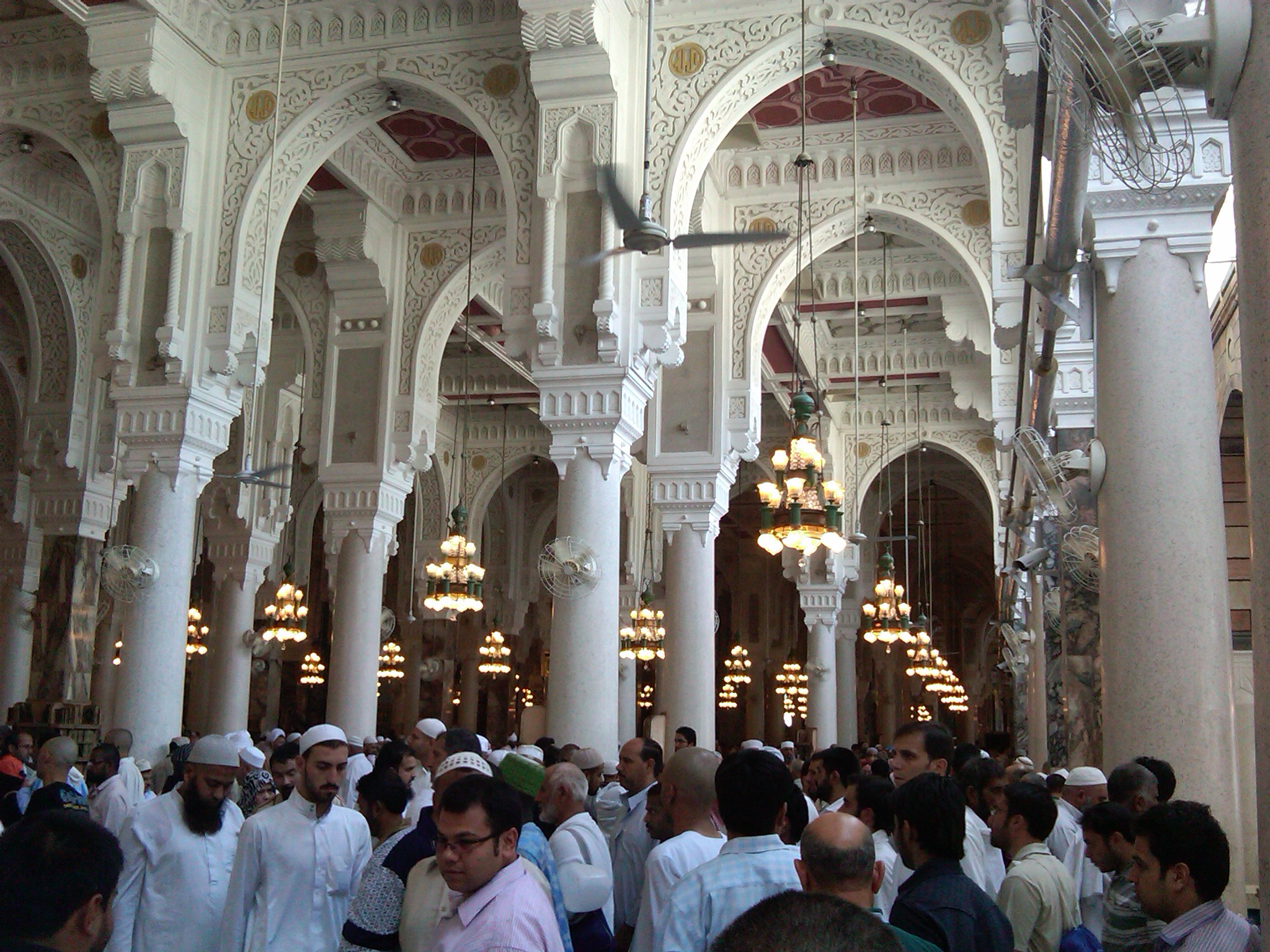 Interior Masjid al-Haram Makkah for international Umrah visitors 2026